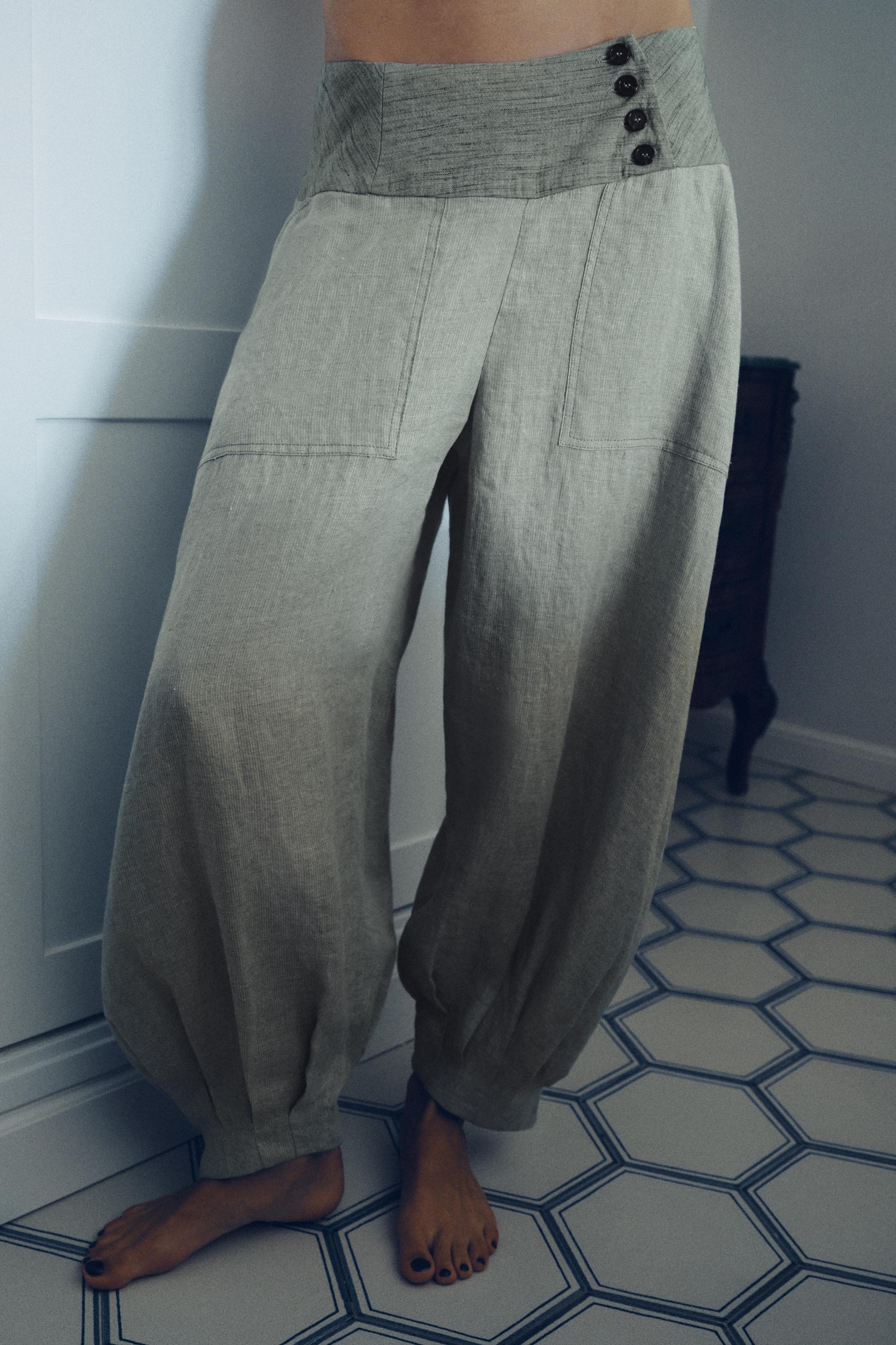 100% LINEN PANTS